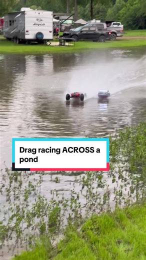 Drag Racing RC Cars and Jet Boats at Joe Nall 2024