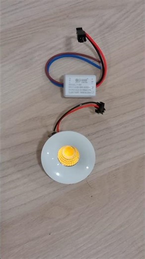 3watts ceiling led light with driver testing viedo