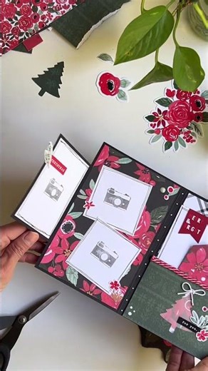 🎄Mini Album Christmas Flipbook Tutorial on Channel ✨