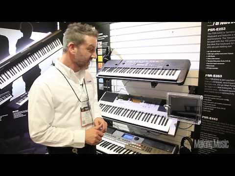 Yamaha Portable Keyboards PSR-E253 & PSR-E353 Review