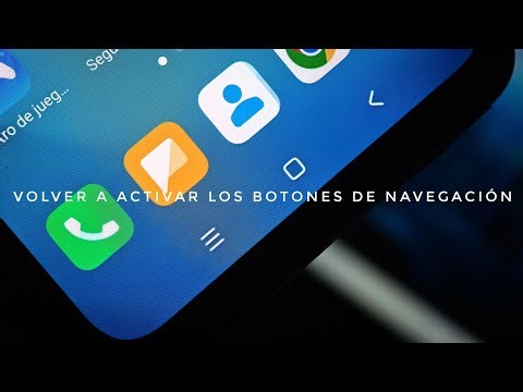 HOW TO REACTIVATE THE NAVIGATION BUTTONS