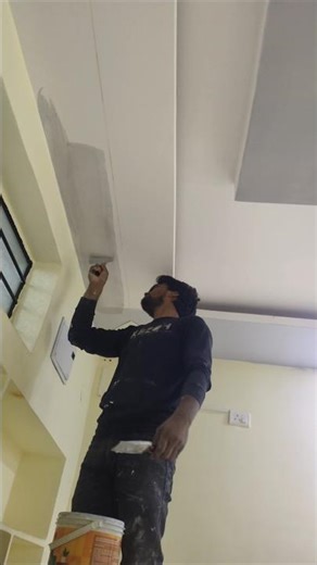 Grey colour passport for ceiling bedroom 🏡🖌️👍 #ytshorts #shorts