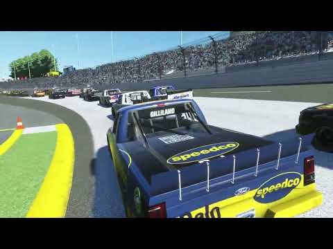 rFactor 2|NASCAR Truck Series Mod|Martinsville Speedway