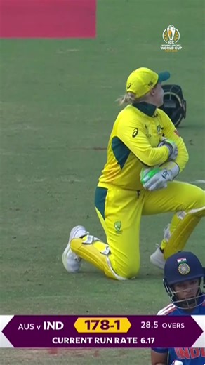 Nutmeg ➡️ Hits helmet ➡️ Five runs to India 🫣 An oops moment for Australia, but the reactions 😂 Watch #INDvAUS LIVE in your region, #CWC25 broadcast details here ➡️ http://bit.ly/46IKZtI | ICC - International Cricket Council