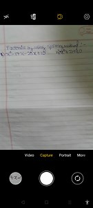 Factorise by using splitting method :-1) x2−17x−25x 10 (1) x2 ... | Filo