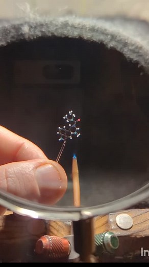 5K views · 152 reactions | Entropy... (De)constructing a micro glass LSD molecule #chaos #entropy #destruction #order #disorder | Dan Hoffman Glass | Facebook
