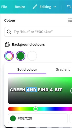 How to Change Background Colors in Canva 🎨 #tutorial