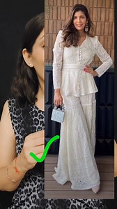 But Tall ladies can wear in contrast colour.. | Gurpreet Kaur