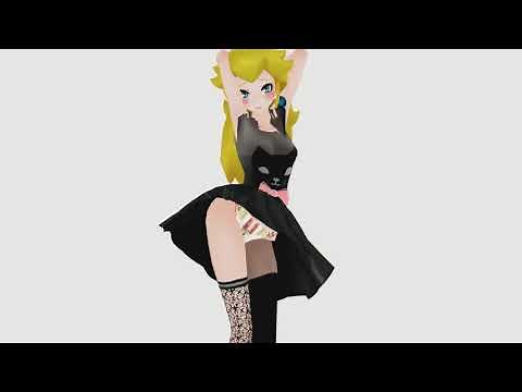 MMD Nintendo Peach Hip Sway TikTok Dance