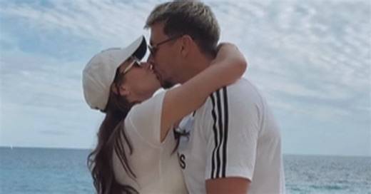 'The truth about long distance': Brittany Hockley reunites with husband for the first time since they got married three months ago