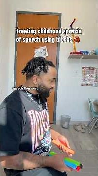 Treating Apraxia of Speech Using Blocks | Speech Therapy 🧱