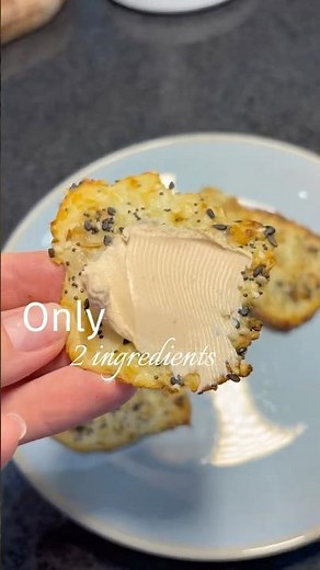 2-Ingredient Cottage Cheese Chips #easyrecipe #food #protein #snacks
