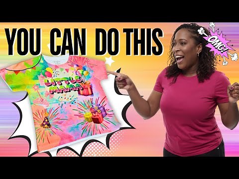 Start SMALL It Easier –All-Over Sublimation T-Shirt / AT HOME