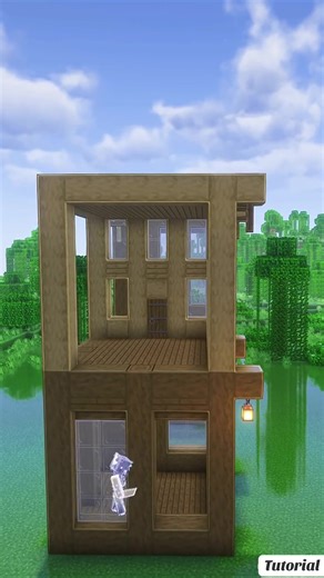 Duo house tutorial #minecraftbuilding #minecrafttutorial #typ #minecraftbuilds