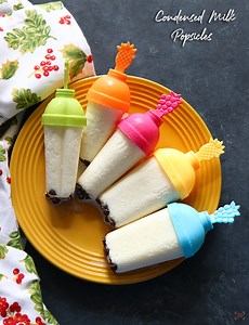 Condensed milk popsicle recipe