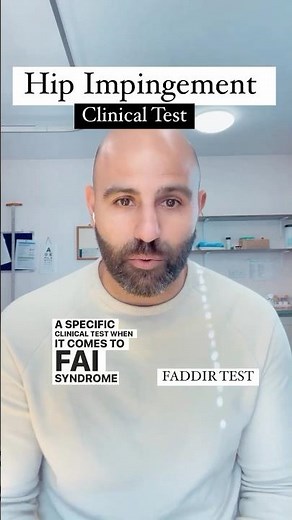 HIP IMPINGEMENT TESTING & HOW TO DIAGNOSE #hippain