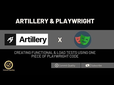 Load Testing using Playwright and Artillery - Javascript