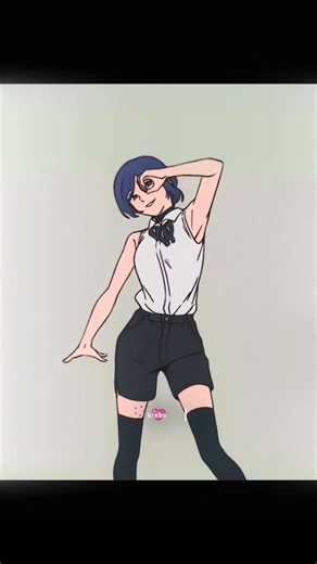 REZE " GOT SOME MOVES " #chainsawman #shorts #trend #viral ‪@DaddyVyuk‬