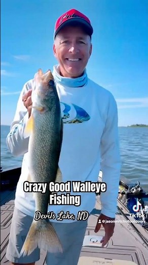 Crazy Good Walleye Fishing | Devils Lake ND