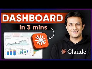 I Created a Full Dashboard in 3 Minutes Using Claude AI (No Code)