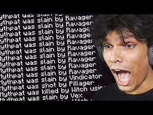 RAID GONE VERY WRONG (minecraft part 10)