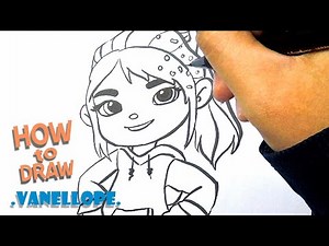 How to Draw Vanellope from Wreck it Ralph | Easy Drawing | cartoon Drawing