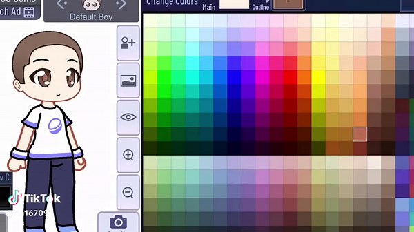 Tạo oc Simmy trong Gacha Club