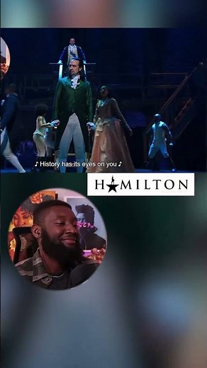 History has its eyes on you #hamilton #hamiltonthemusical #hamiltonreaction