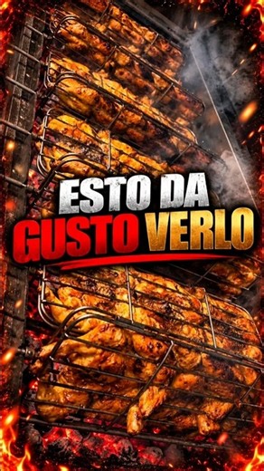 🔥Así es como se asa el pollo a la brasa más viral de Aragón! #polloalabrasa #emprender #hosteleria