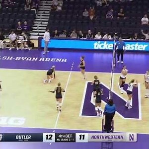 Top Plays: Isabella Bullington vs. Butler | Northwestern Volleyball | 09/08/2026