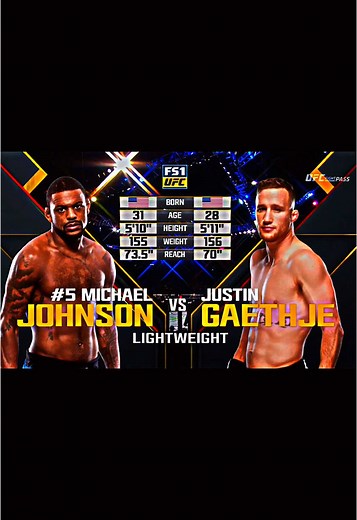 Justin Gaethje UFC Debut Highlights vs Michael Johnson