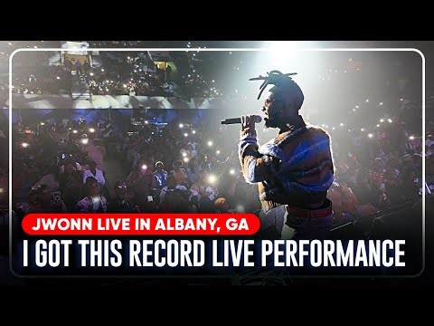 JWonn Brings the Heat: “I Got This Record” Live in Albany, GA
