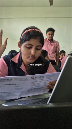 Mini project time🤪😉#trendingreels #minivlog #collegelife