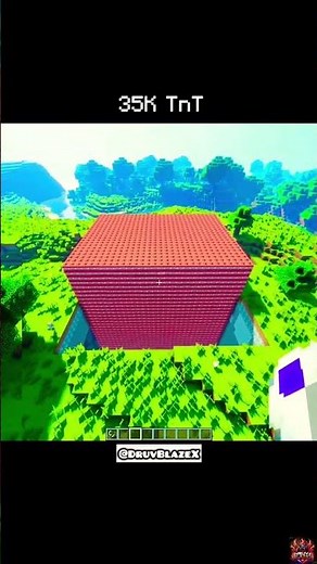 NASA PC vs 35,000 TNT Blocks #minecraftexperiment #lag #tnt