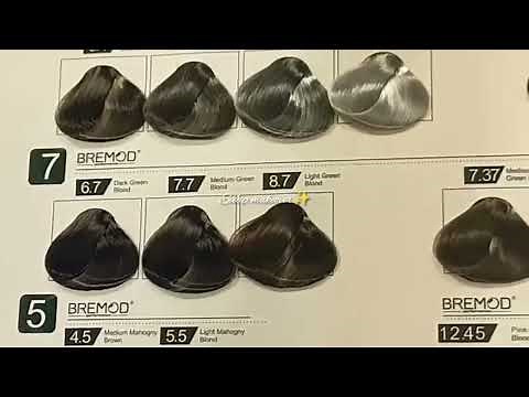 Bremod Hair Colors Shades 2025 - Bremod Hair Color Shades 2025 - Latest Hair Dye Trend & Color Chart