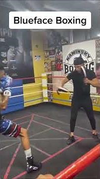 Blueface boxing