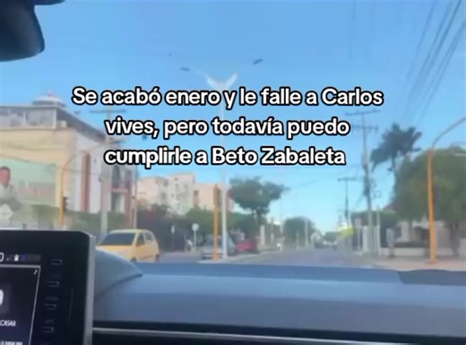 Le fallé a Carlos Vives, pero cumpliré a los Betos