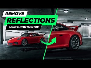 Remove reflections from your car photography using photoshop