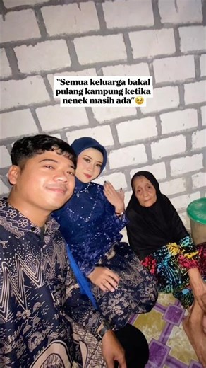 Semua keluarga bakal pulang kampung ketika nenek masih ada🥹😭 #reels #fyp #pulangkampung #nenek