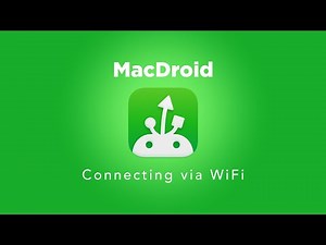 MacDroid Wi-Fi connection guide