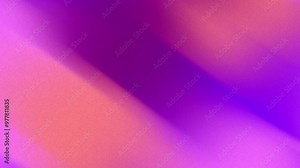 Gradient waves abstract noise background with pink and purple. 4k Animation