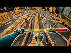 I'M NOT GOOD AT MOUNTAIN BIKING... my knee's killing me