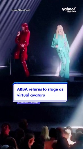 Performing their much-loved hits like #MammaMia and #DancingQueen, #Swedish supergroup @ABBA returned to the stage as digital #avatars for a new #London concert residency. Accompanied by a live band, the ‘ABBA-tars’ perform 20 songs during the show called #Voyage. #ABBA worked with a team from #IndustrialLightAndMagic, founded by #StarWars creator #GeorgeLucas, for the project. #abbavoyage #abbaavatars #abbalondon #abbavoyagelondon #yahoonews #yahooaustralia
