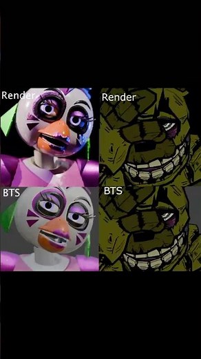 Security Breach vs FNaF 3 Animated Intro: - Behind The Scenes VS Animation