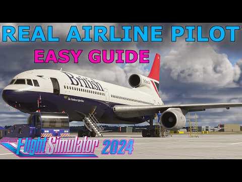 How to Fly the IniBuilds L-1011 TriStar for MSFS2024! With a Real Airline Pilot