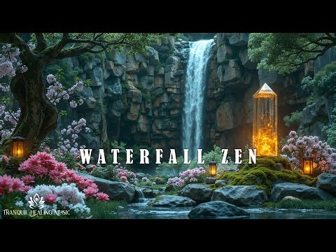 Waterfall Zen | Meditation Music for Restore Energy & Clear the Mind | Tranquil Healing Soundscape