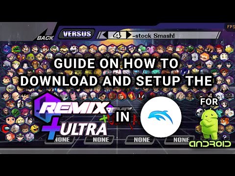 Tutorial On How To Download And Setup The PMEX Remix + Ultra in Dolphin Emulator For Android Device