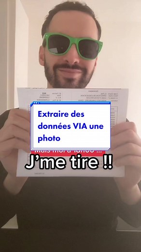 Pirate Excel: Apprendre à Extraire des données VIA une photo!