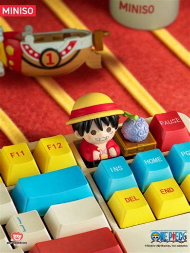 ☠️ A tiny ship. A whole new adventure. The Egghead Pirate Ship Keycap Blind Box brings your favorite Straw Hat moments to life — one surprise at a time. 🚢 💥 Every box is a new route. 🌊 Every keycap is a piece of the Grand Line. 📅Starting 15 August 2026 📍Summarecon Mall, Bekasi, Indonesia Who will you unbox first? 👀 #MINISO #ONEPIECE #BuildYourONEPIECECrew #minisoindo
