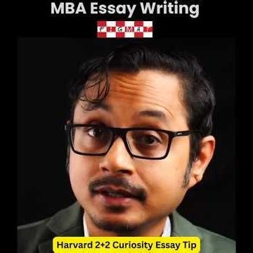 Harvard 2+2 Essay: Why "Learning Goals & Curiosity" Works for College Seniors #hbs #mba